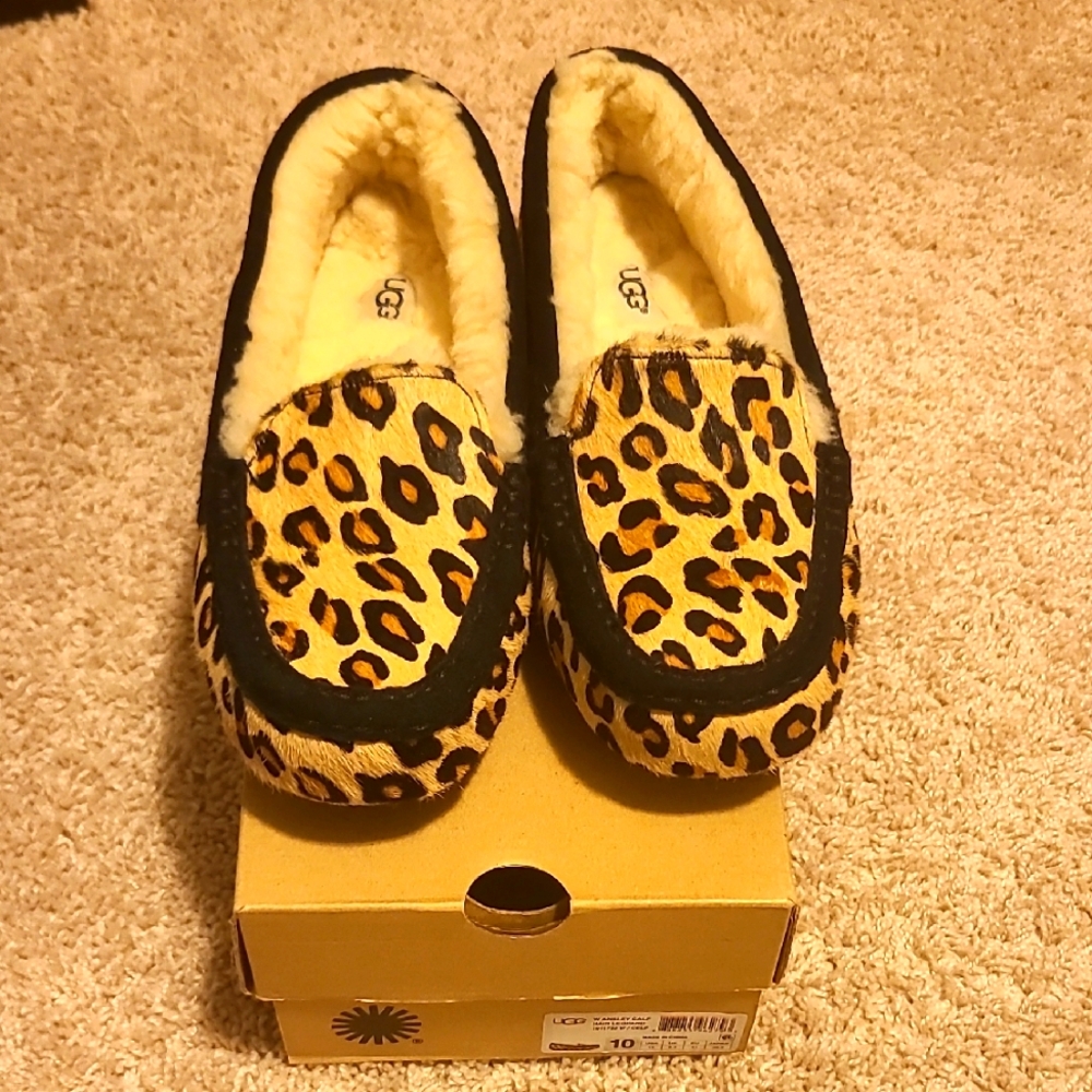 UGG Leopard Print Slippers